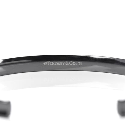 Tiffany Titanium 1837 Narrow Cuff Bracelet 4 of 5