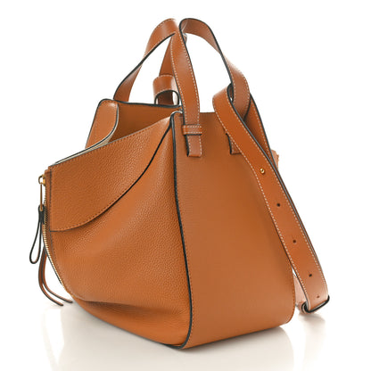 Loewe Grained Calfskin Small Hammock Shoulder Bag Tan 3 of 9