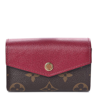 Louis Vuitton Monogram Sarah Multicartes Fuchsia 1 of 6