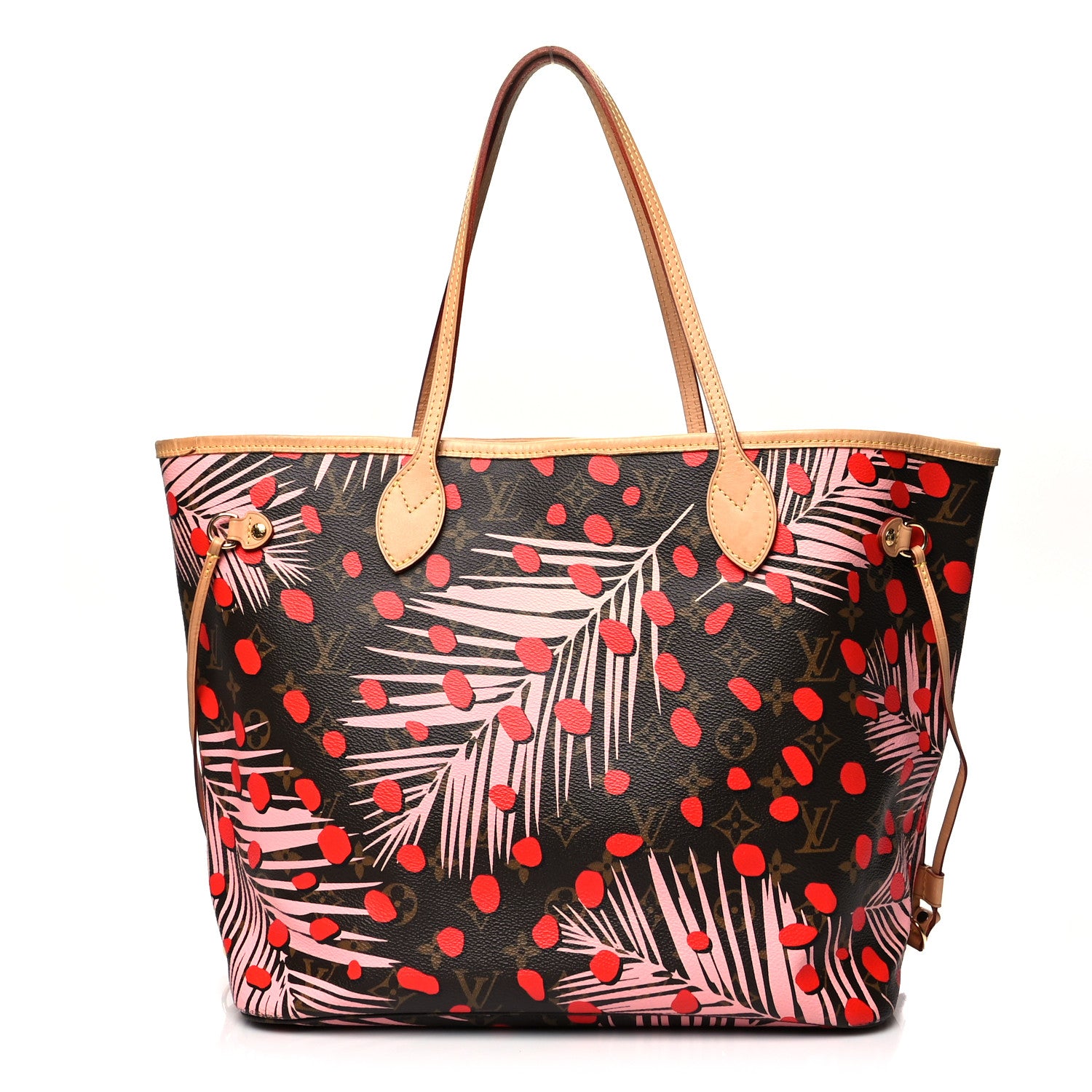 Louis Vuitton Monogram Jungle Dots Neo Neverfull MM Sugar Pink Poppy 1 of 9