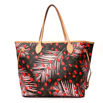 Louis Vuitton Monogram Jungle Dots Neo Neverfull MM Sugar Pink Poppy 1 of 9