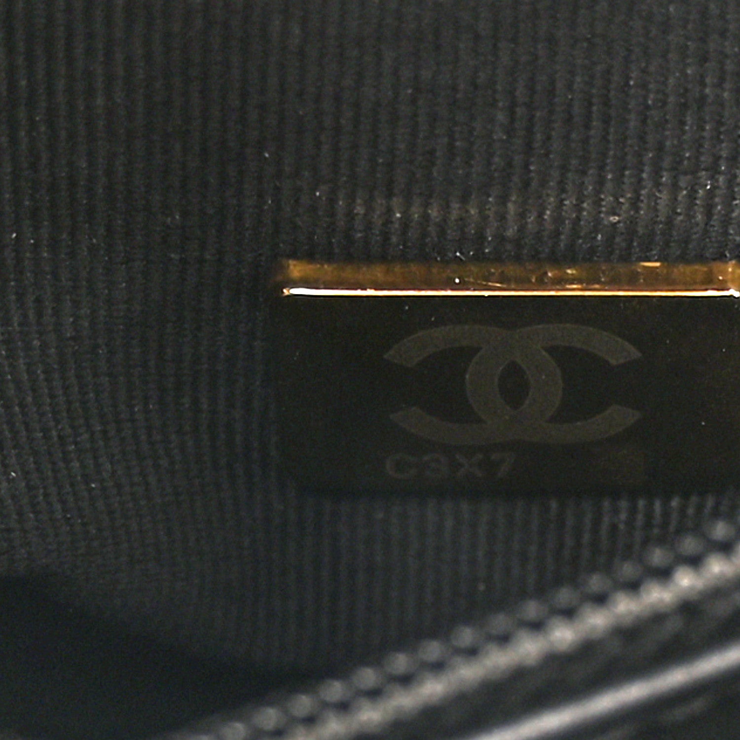Chanel Shiny Aged Calfskin Quilted Nano Kelly Shopper Black 7 of 10