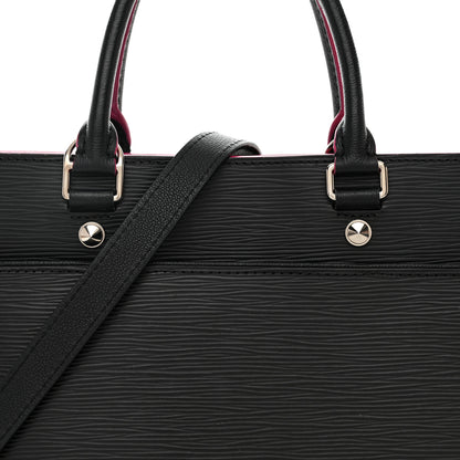 Louis Vuitton Epi Vaneau GM Black Hot Pink 7 of 9
