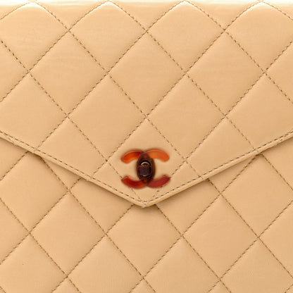 Chanel Lambskin Quilted Small Single Flap Beige 9 of 11