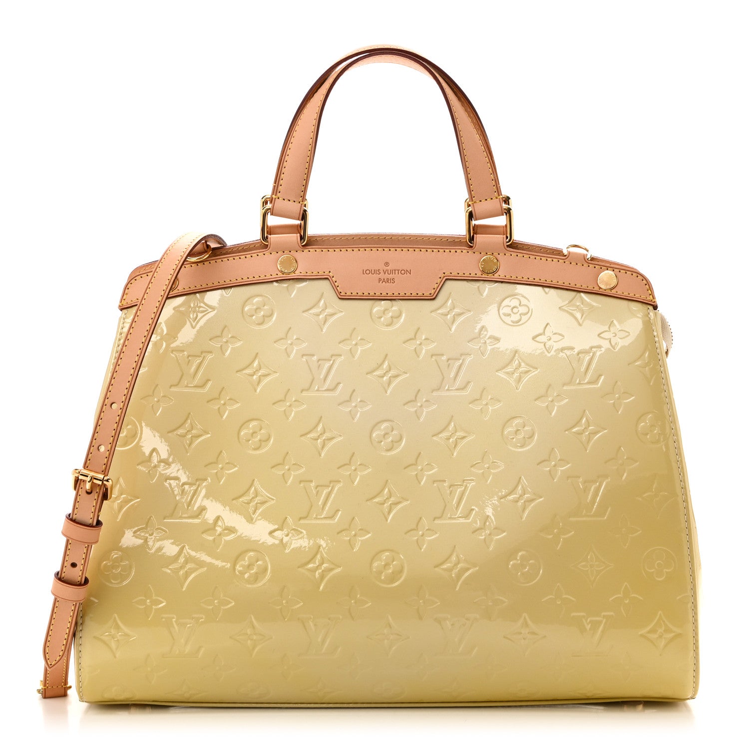 Louis Vuitton Vernis Brea GM Blanc Corail 1 of 9