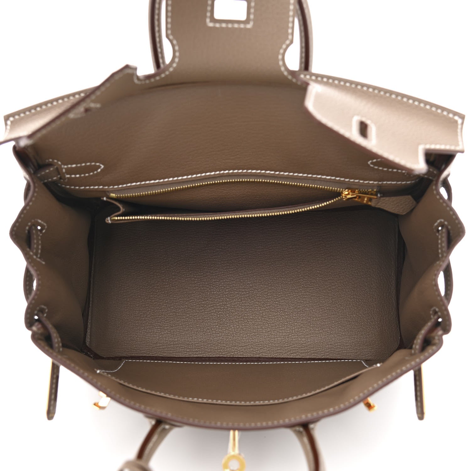 Hermes Togo Birkin 25 Etoupe 6 of 12