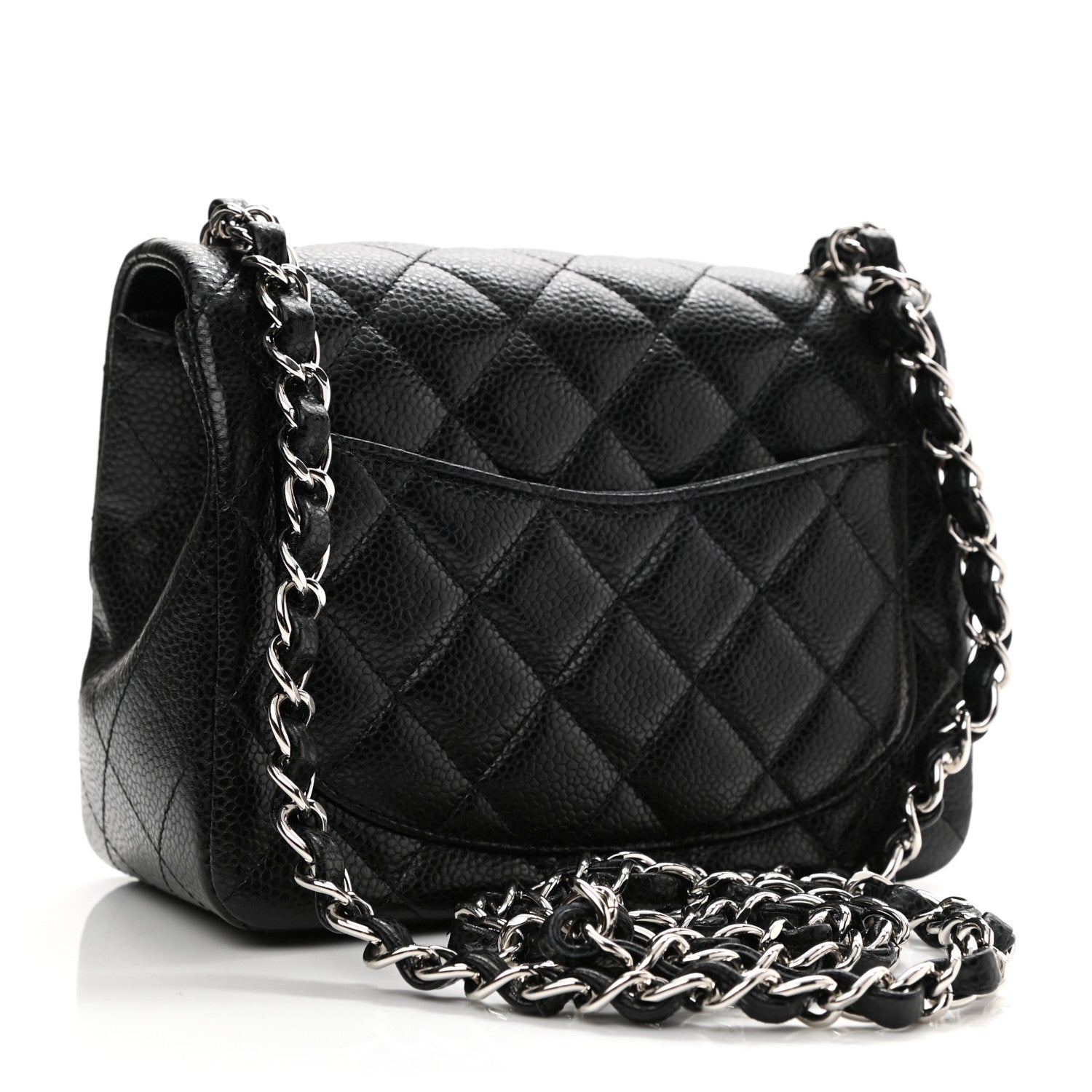 Chanel Caviar Quilted Mini Square Flap Black 2 of 9
