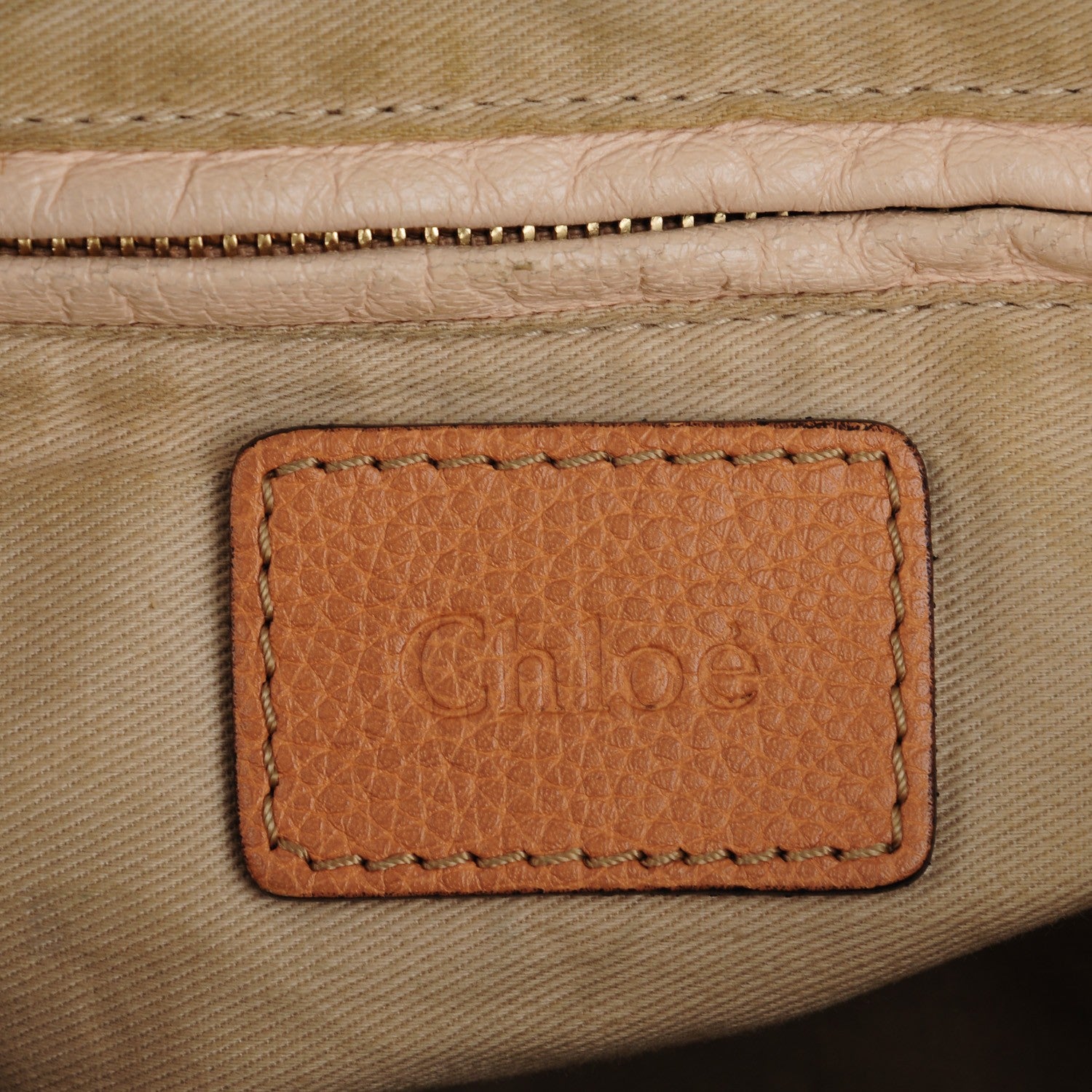 Chloe Calfskin Medium Paraty Light Tan 6 of 8