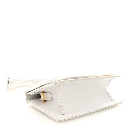 Jacquemus Smooth Calfskin Le Chiquito Noeud White 4 of 12