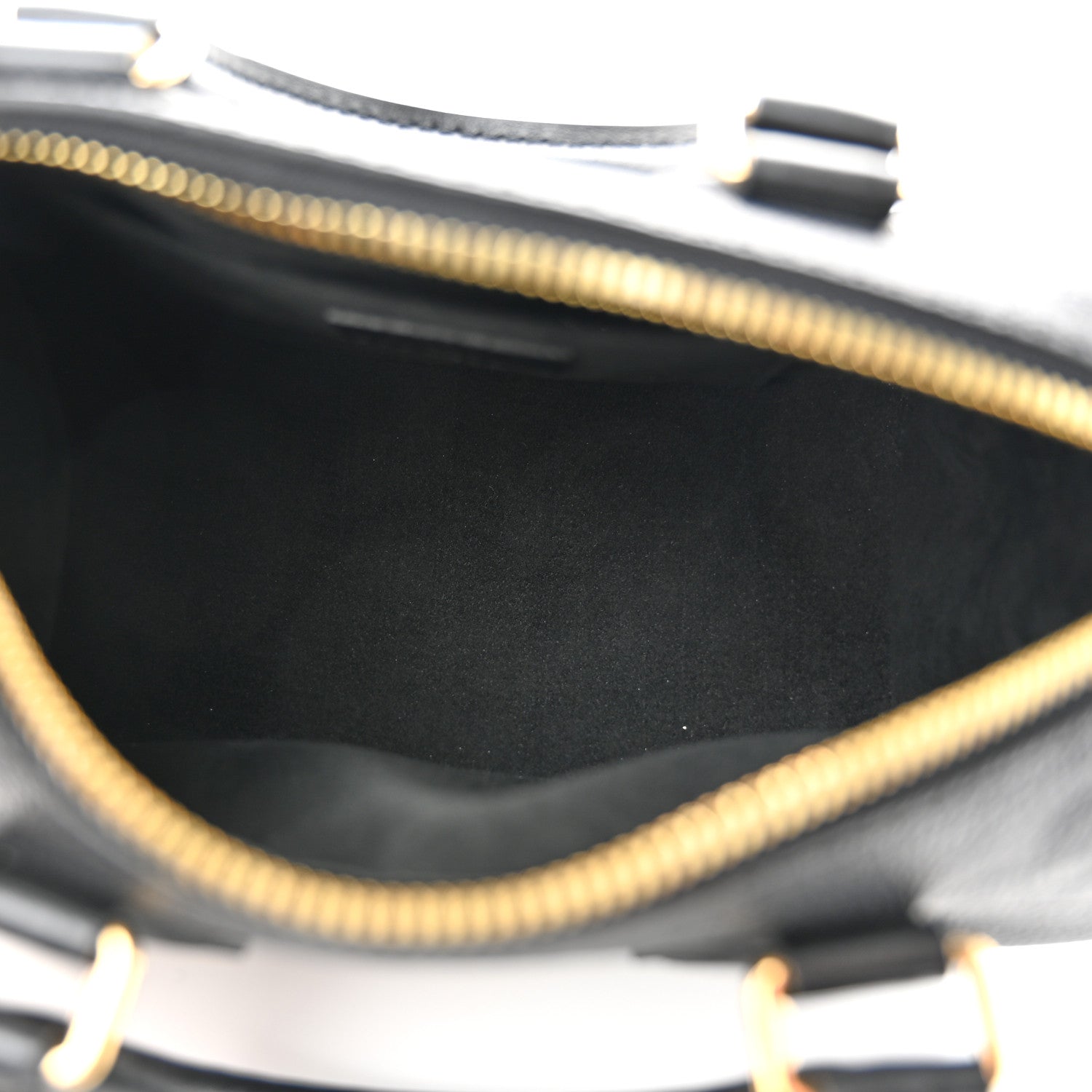Louis Vuitton Empreinte Monogram Giant Speedy Bandouliere 20 Black 6 of 10