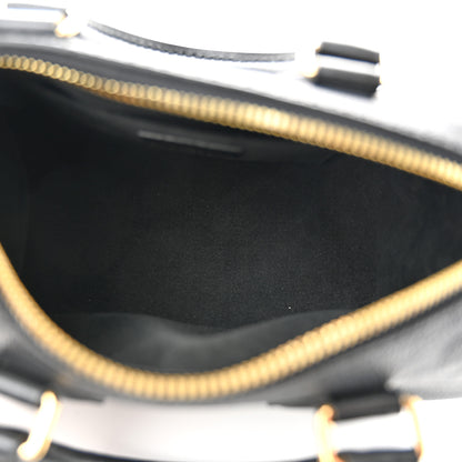 Louis Vuitton Empreinte Monogram Giant Speedy Bandouliere 20 Black 6 of 10