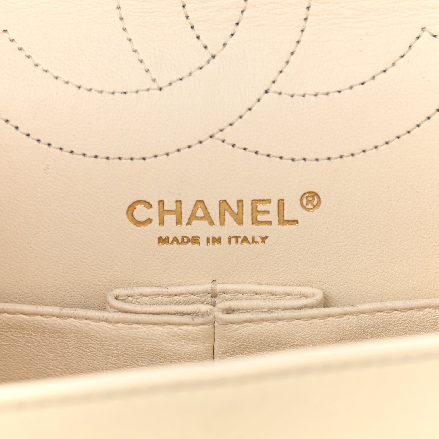 Chanel Aged Calfskin Quilted 2.55 Reissue 226 Flap Ivory 5 of 10