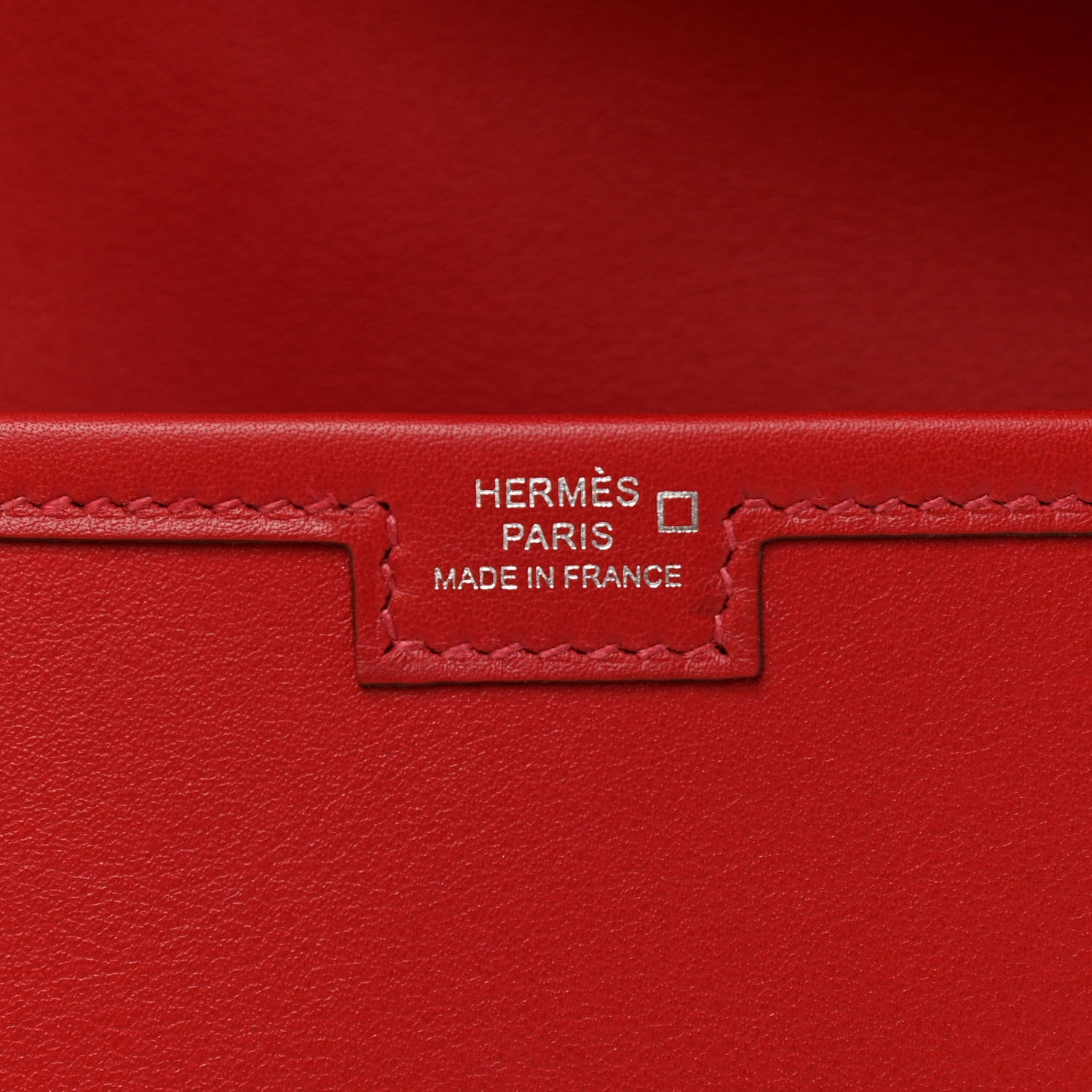 Hermes Swift Shiny Alligator Jige Elan Touch 29 Clutch Rouge De Coeur Rouge Piment 6 of 8