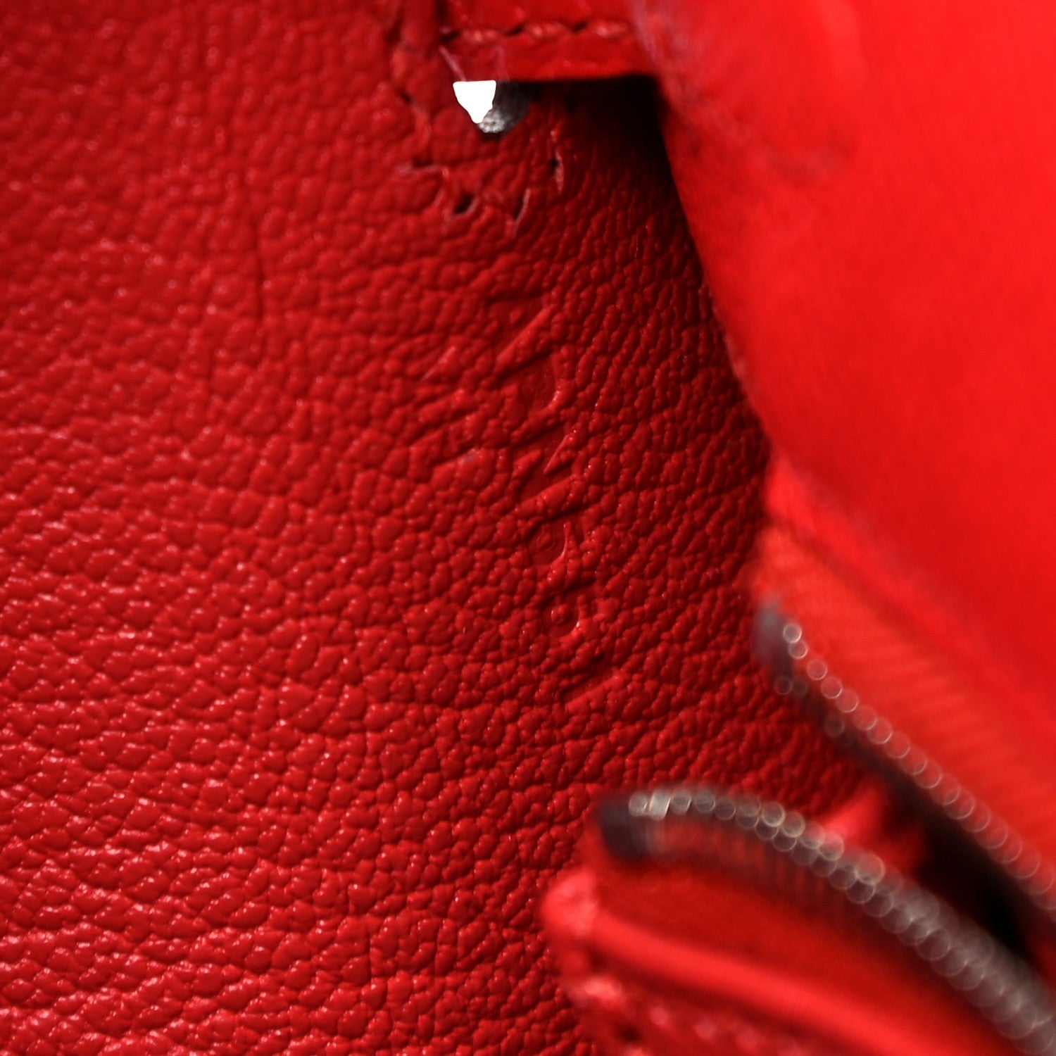 Hermes Epsom Kelly Sellier 25 Rouge Tomate 7 of 14