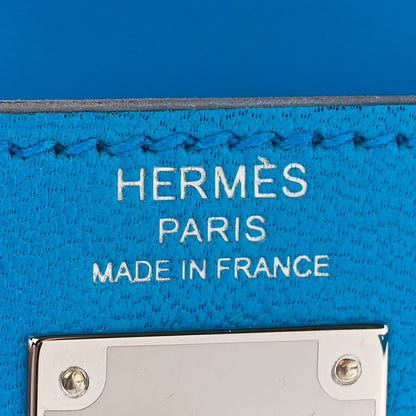 Hermes Chevre Chamkila Kelly Elan Bleu Frida 6 of 11