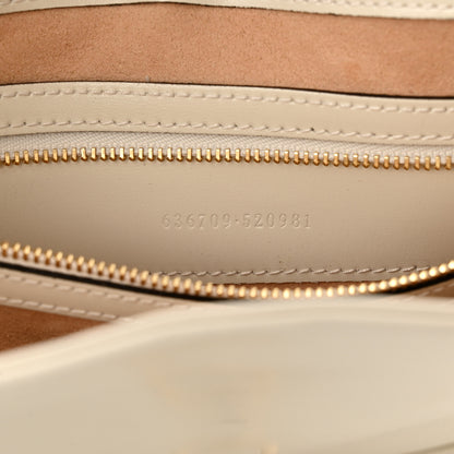 Gucci Boarded Dyana Lux Calfskin Small Jackie 1961 Hobo Mystic White 7 of 15