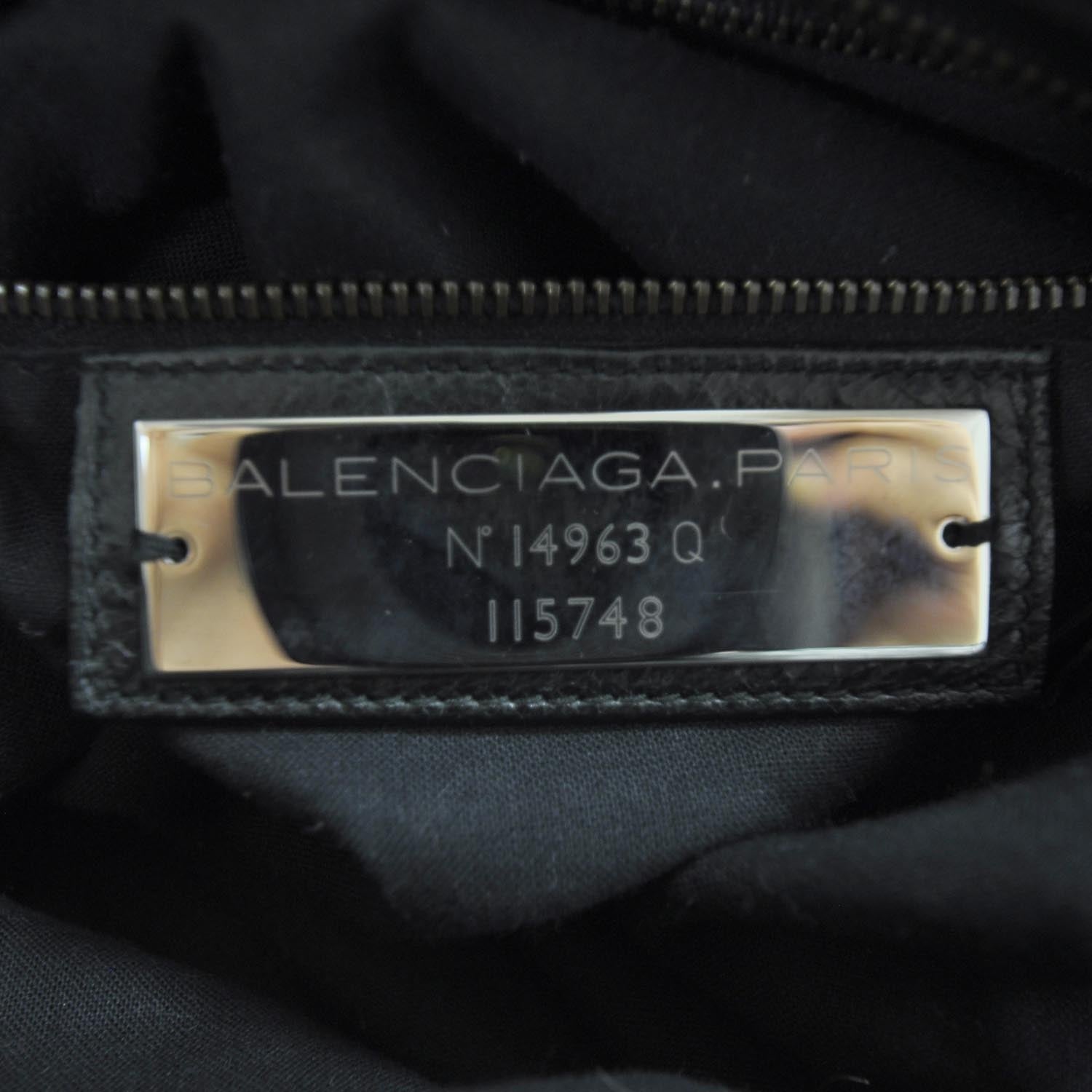 Balenciaga Agneau City Black 7 of 8