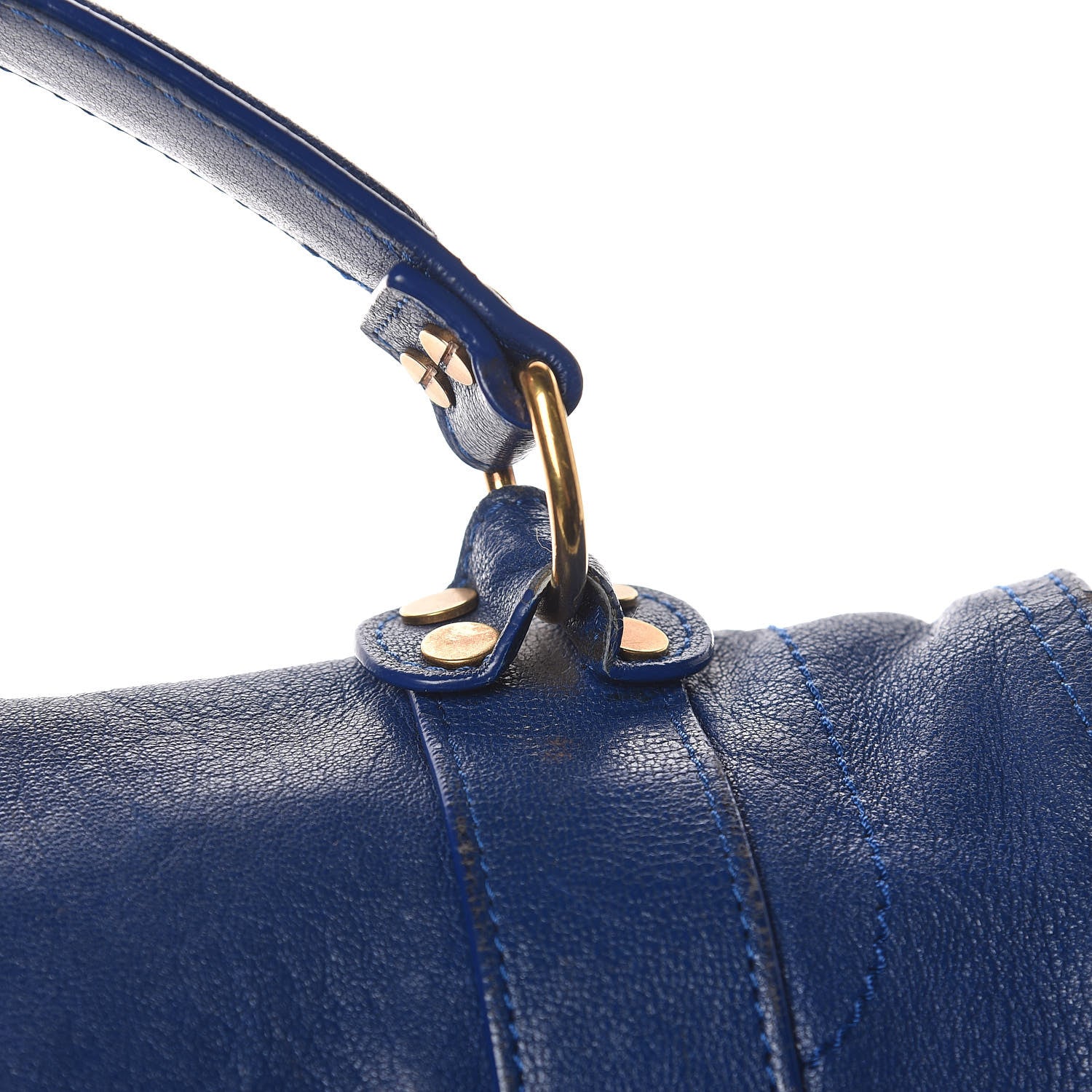 Proenza Schouler Lambskin Medium PS1 Satchel Royal Blue 37 of 45