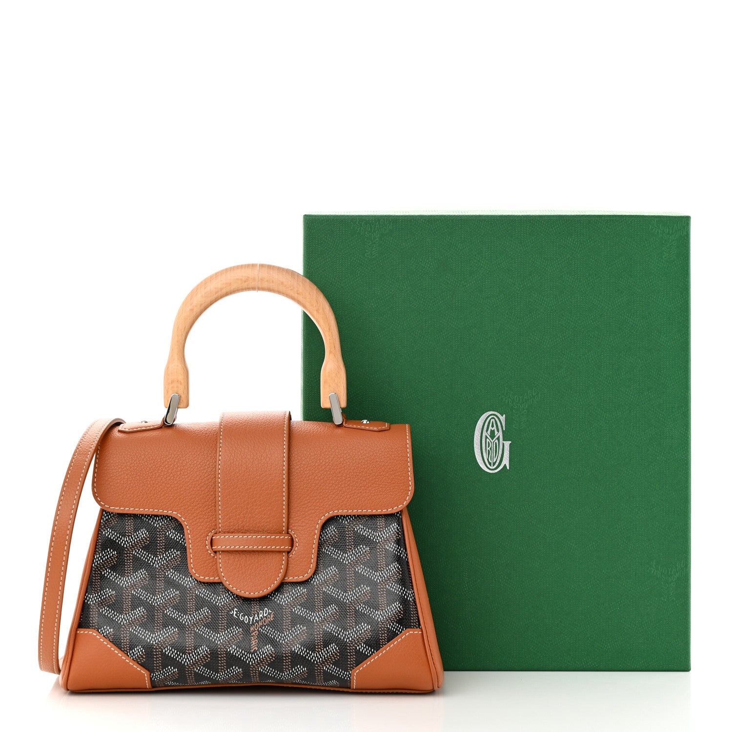 Goyard Goyardine Mini Saigon Black Gold 10 of 10