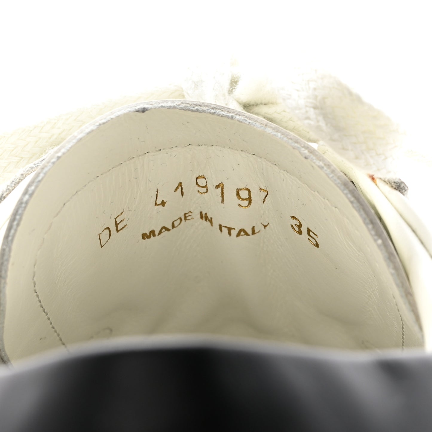 Nappa Star Court Sneakers 35 Off White