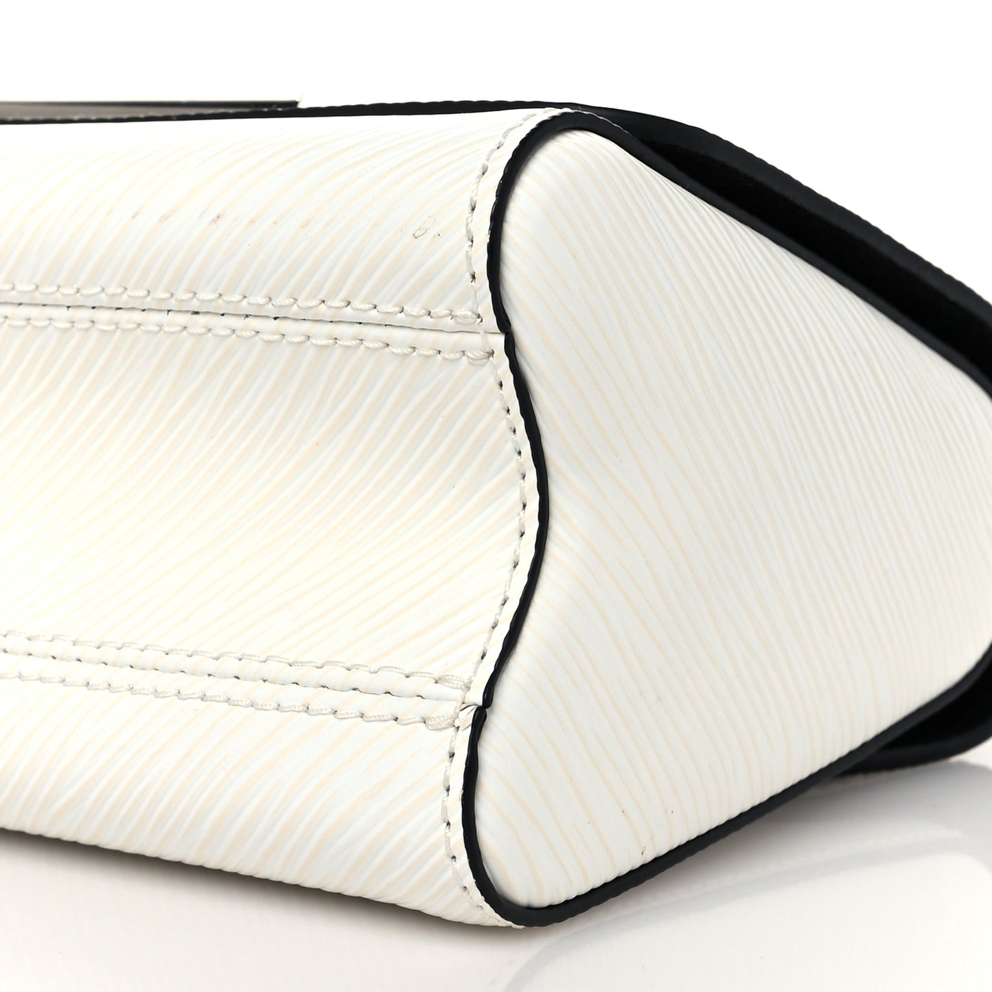 Epi Twist Shoulder Bag PM White