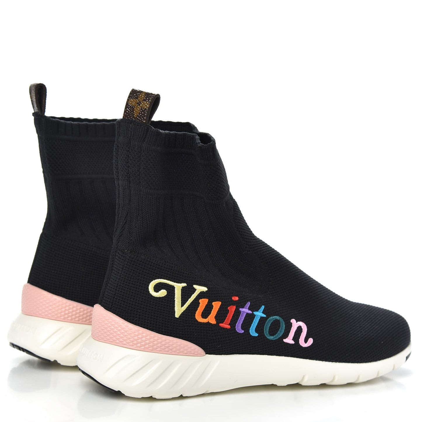Stretch Fabric Aftergame Wave Sneaker Boots 38 Black