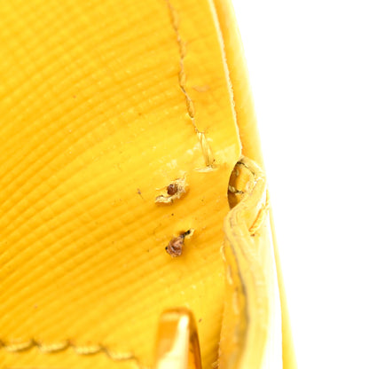 Prada Saffiano Vernice Medium Open Promenade Tote Ananas 13 of 27