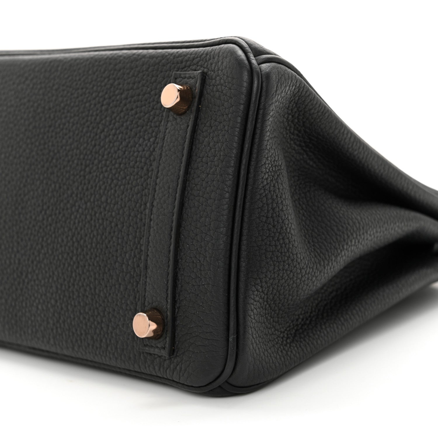 Hermes Togo Birkin 25 Black 10 of 12