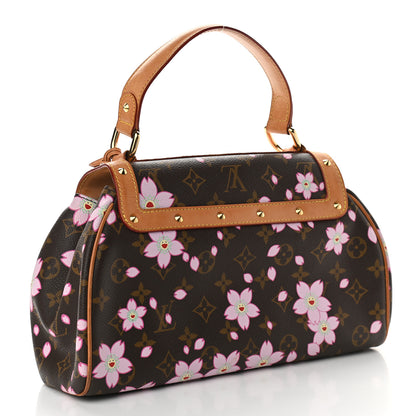Louis Vuitton Monogram Cherry Blossom Sac Retro Bag Brown 3 of 10