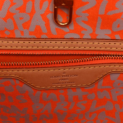 Louis Vuitton Monogram Graffiti Neverfull GM Orange 6 of 11