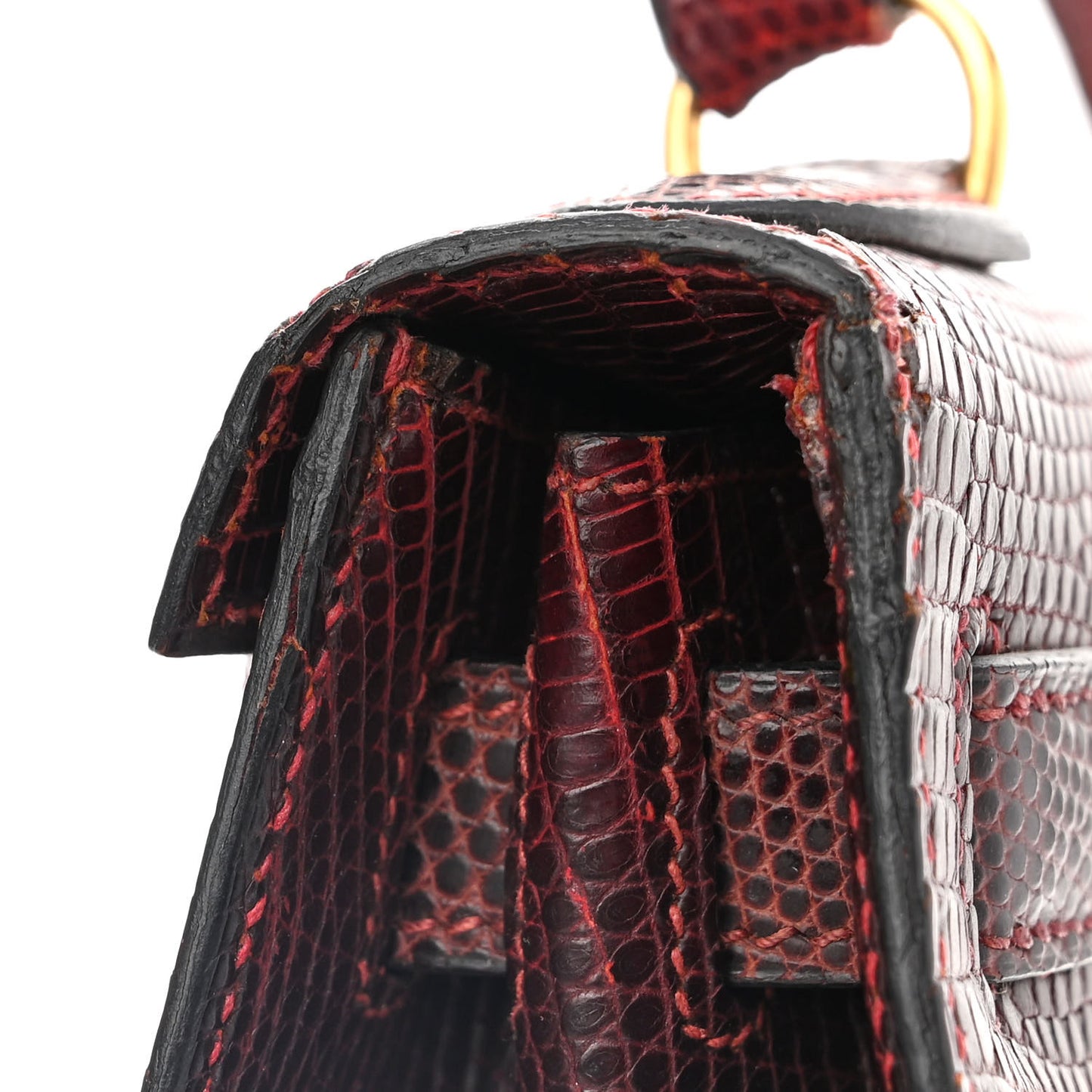 Lizard Kelly Sellier 28 Rouge H