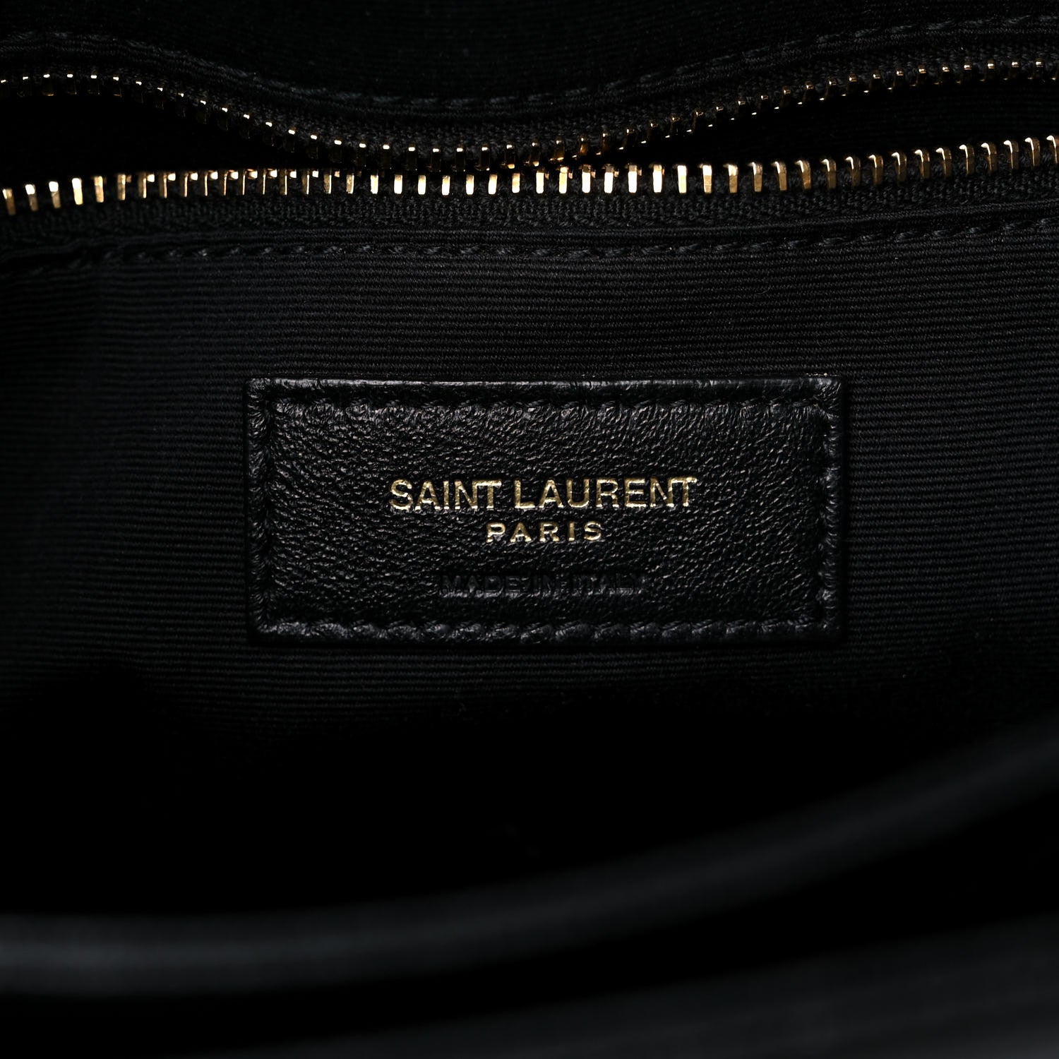 Saint Laurent Grain De Poudre Matelasse Chevron Medium Tribeca Shopping Bag Black 6 of 11