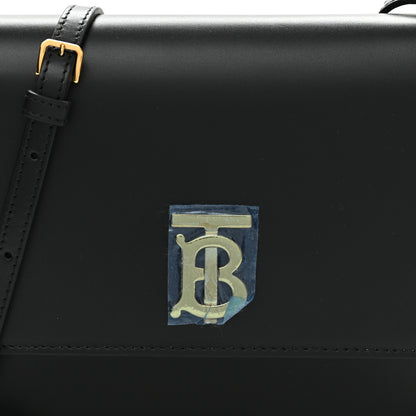 Burberry Calfskin Mini TB Bag Black 7 of 9