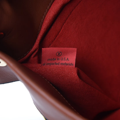 Louis Vuitton Monogram Tuileries Besace Caramel Rouge 6 of 12