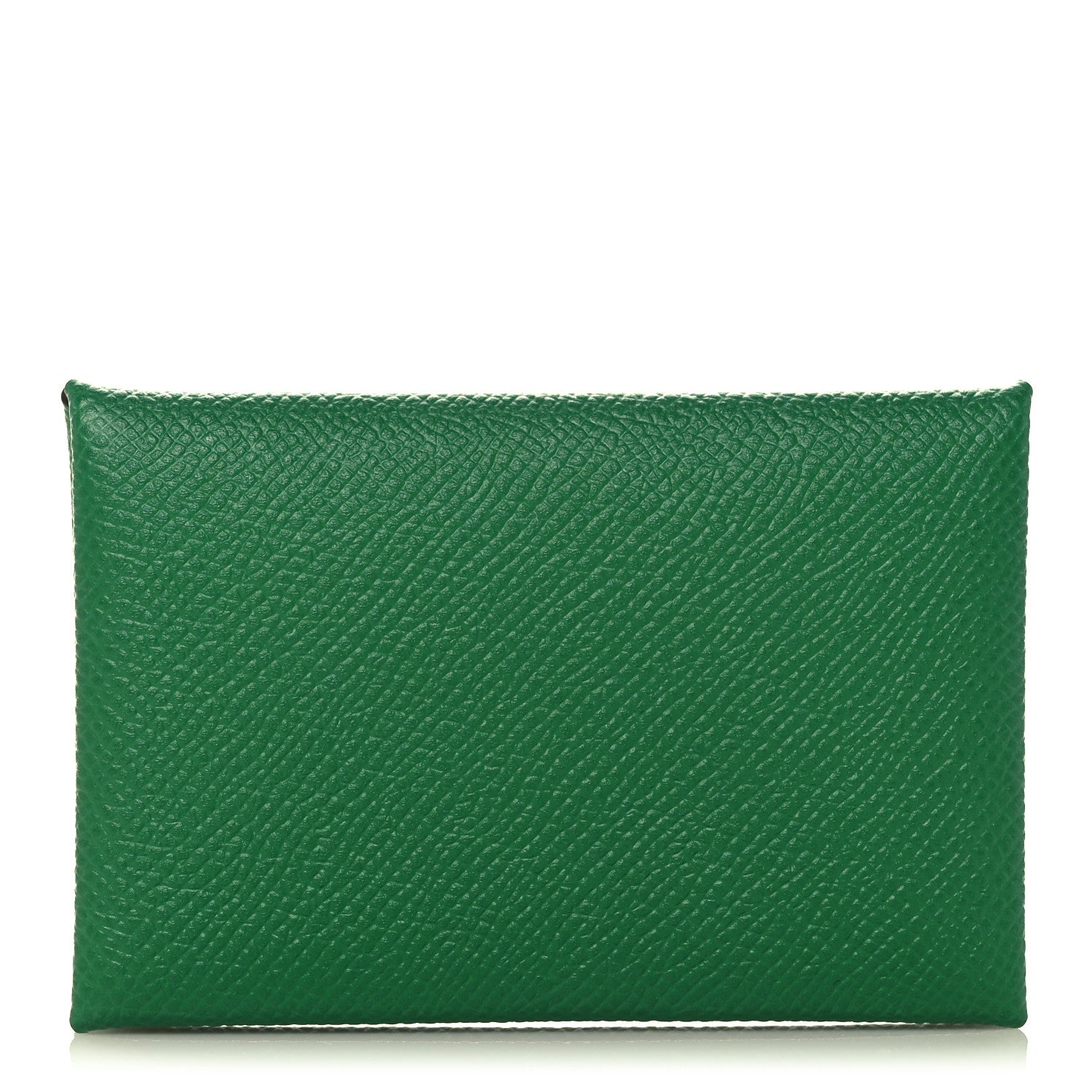 Hermes Epsom Calvi Card Case Cactus 1 of 8