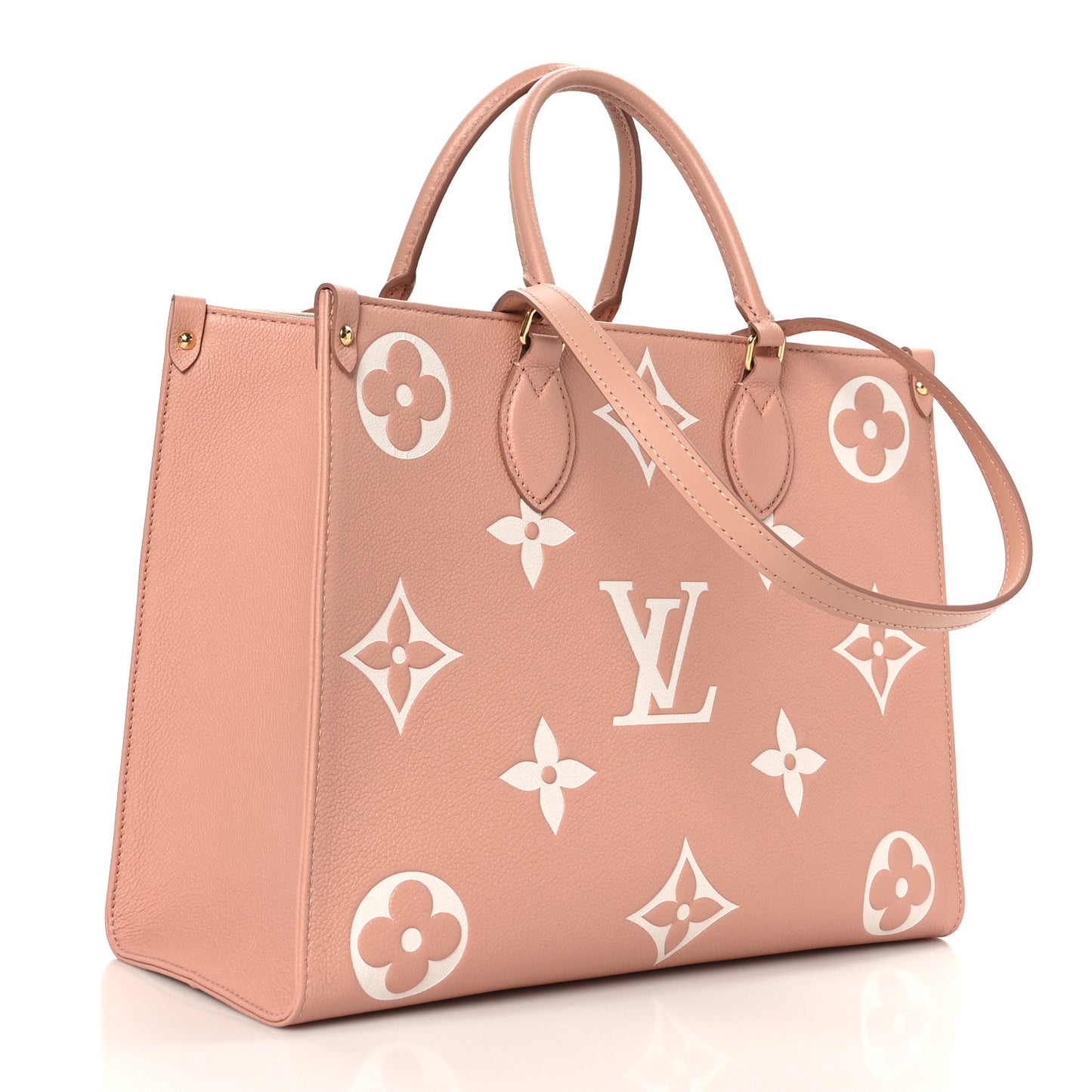 Empreinte Monogram Giant Onthego MM Rose Trianon Creme