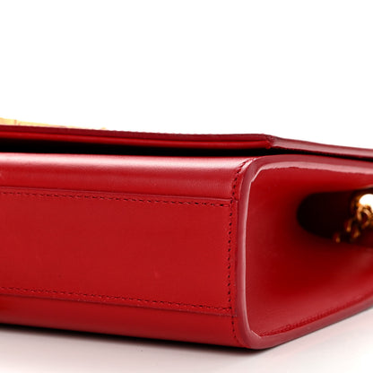 Saint Laurent Smooth Calfskin Medium Classic Monogram Kate Tassel Satchel Lipstick Red 10 of 15