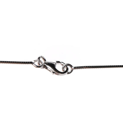 Hermes Lacquered Palladium Pop H Pendant Necklace Black 5 of 7