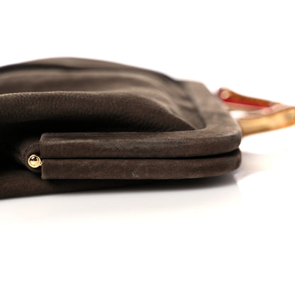 Christian Louboutin Suede Miss Loubi Clutch Clutch Brown 12 of 15
