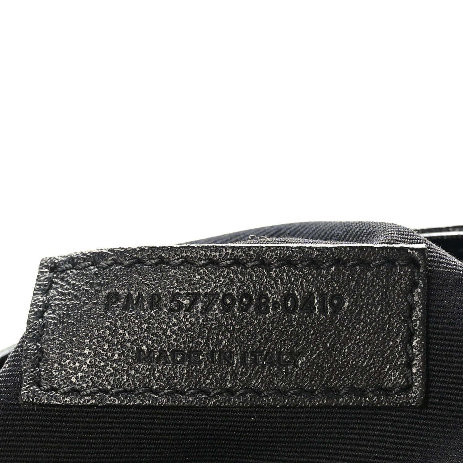 Saint Laurent Crinkled Calfskin Matelasse Monogram Large Niki Shopper Tote Black 6 of 9