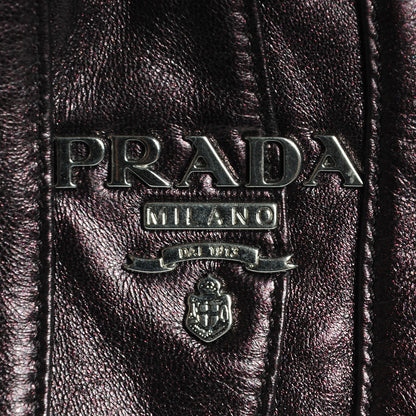 Prada Nappa Mordore Stripes Shoulder Bag Ribes 5 of 10