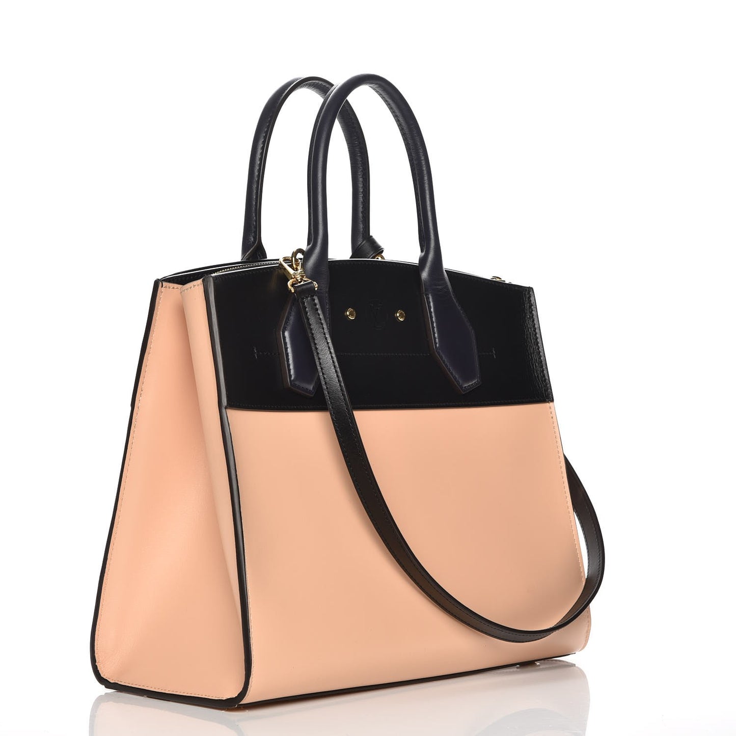 Calfskin City Steamer MM Vanilla Black