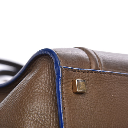 Celine Baby Grained Calfskin Medium Phantom Luggage Khaki 13 of 19