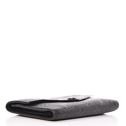 Louis Vuitton Empreinte Compact Curieuse Wallet Black 4 of 7