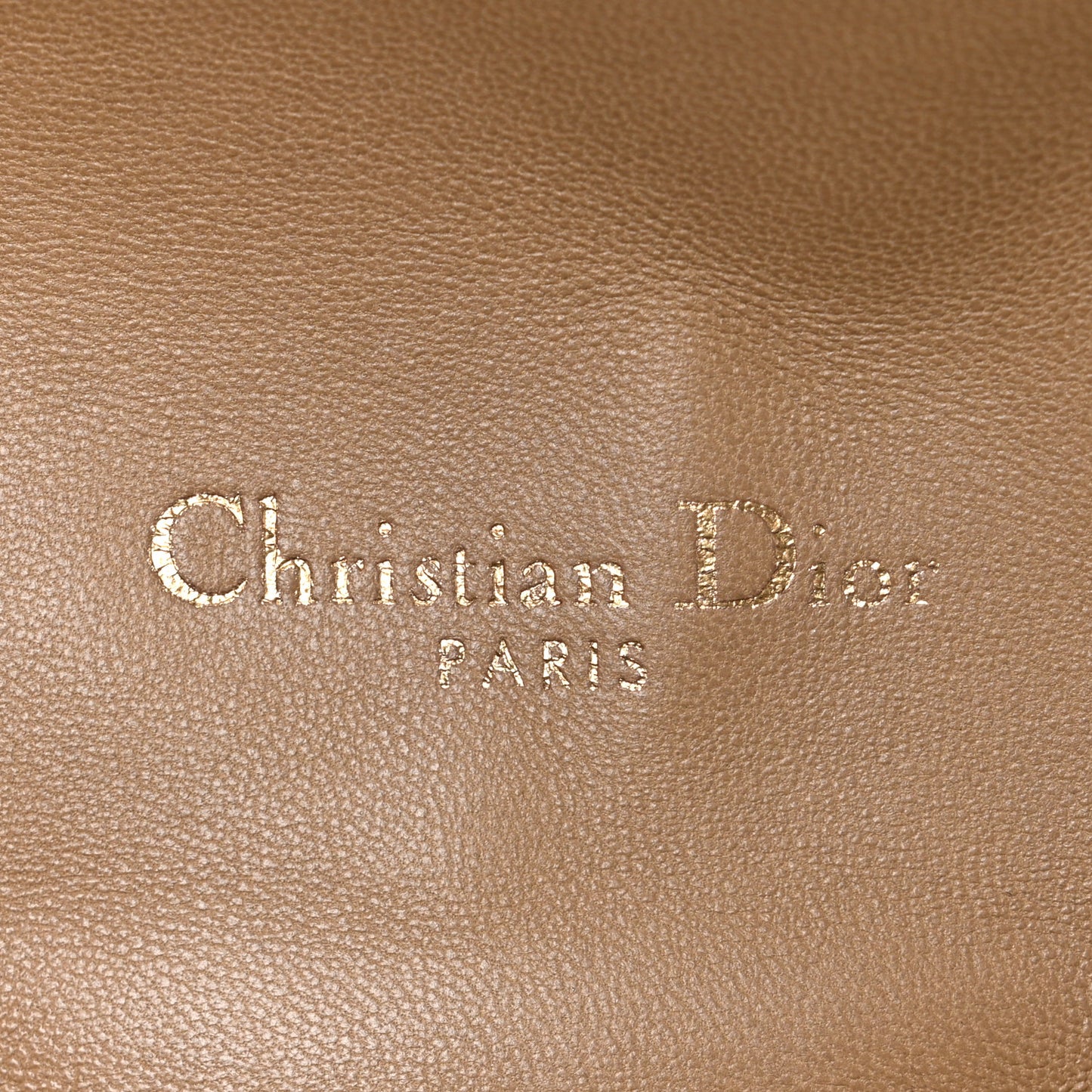 Lambskin Cannage Medium Miss Dior Flap Beige