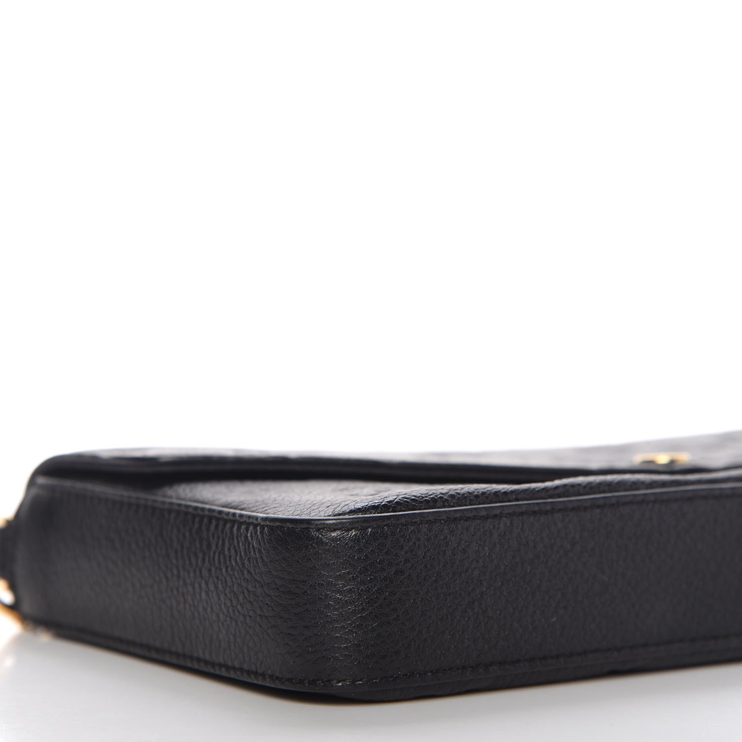 Louis Vuitton Empreinte Pochette Felicie Chain Wallet Black 6 of 10