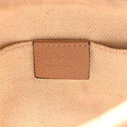 Gucci Pebbled Calfskin Small Soho Disco Bag Camelia 6 of 13