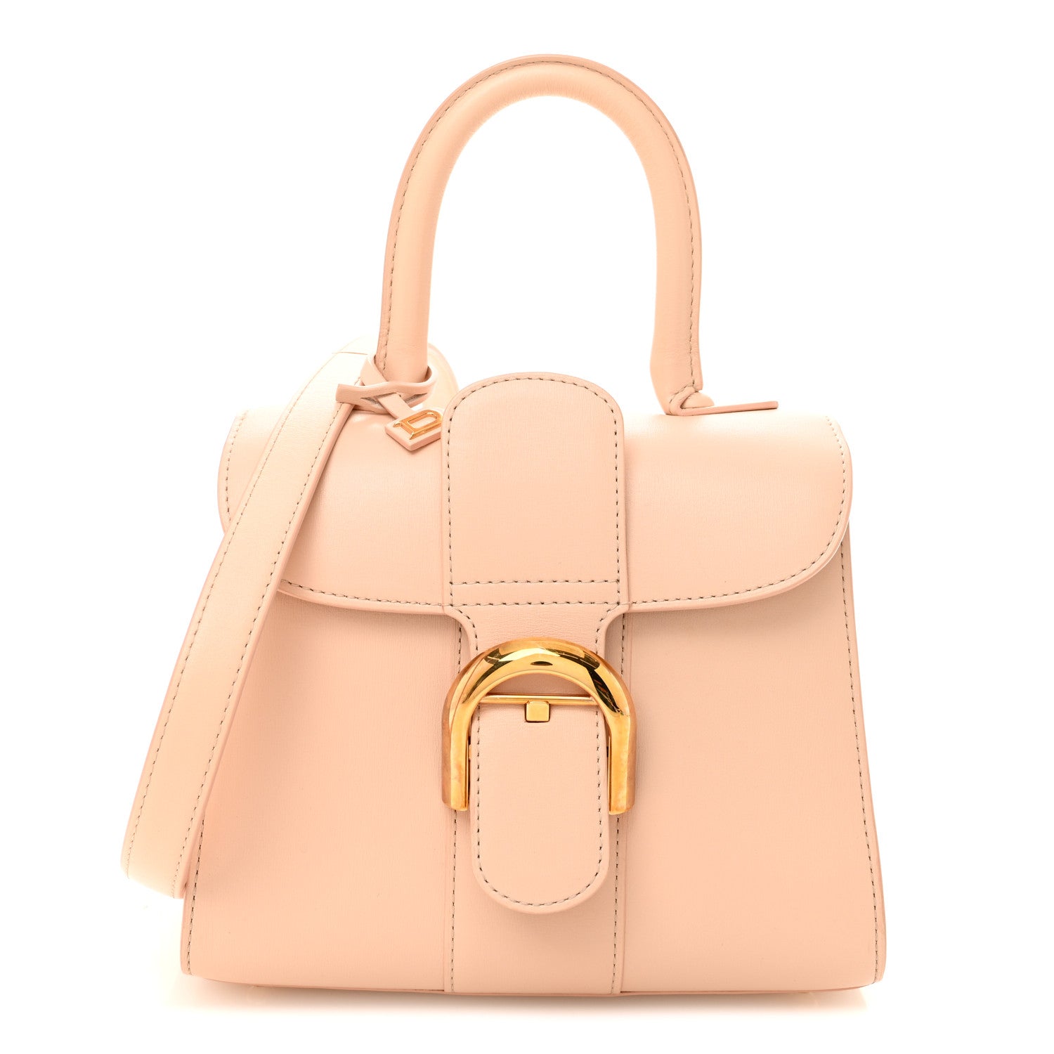 Delvaux Box Calfskin Mini Brillant Satchel Nude 1 of 11