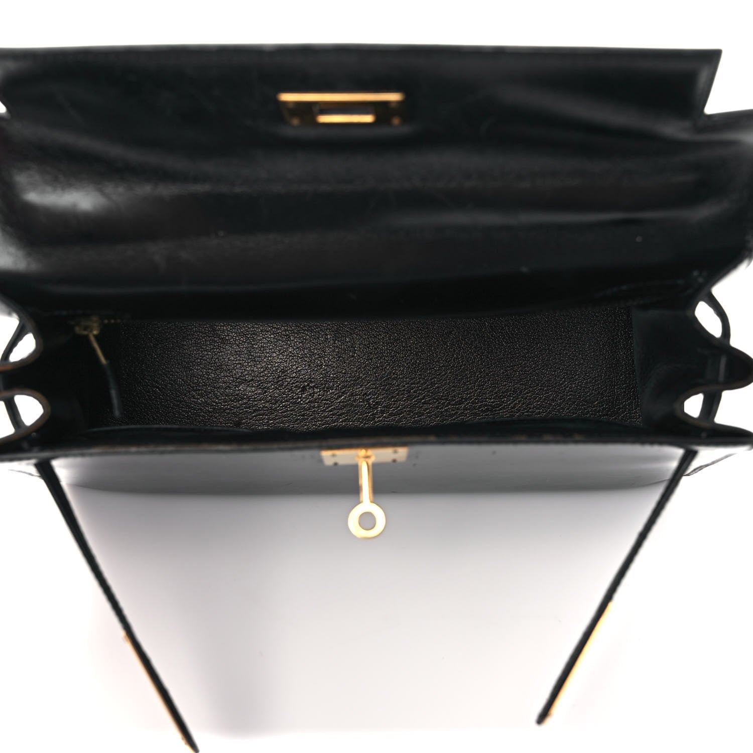 Hermes Box Kelly Sellier 28 Black 4 of 17