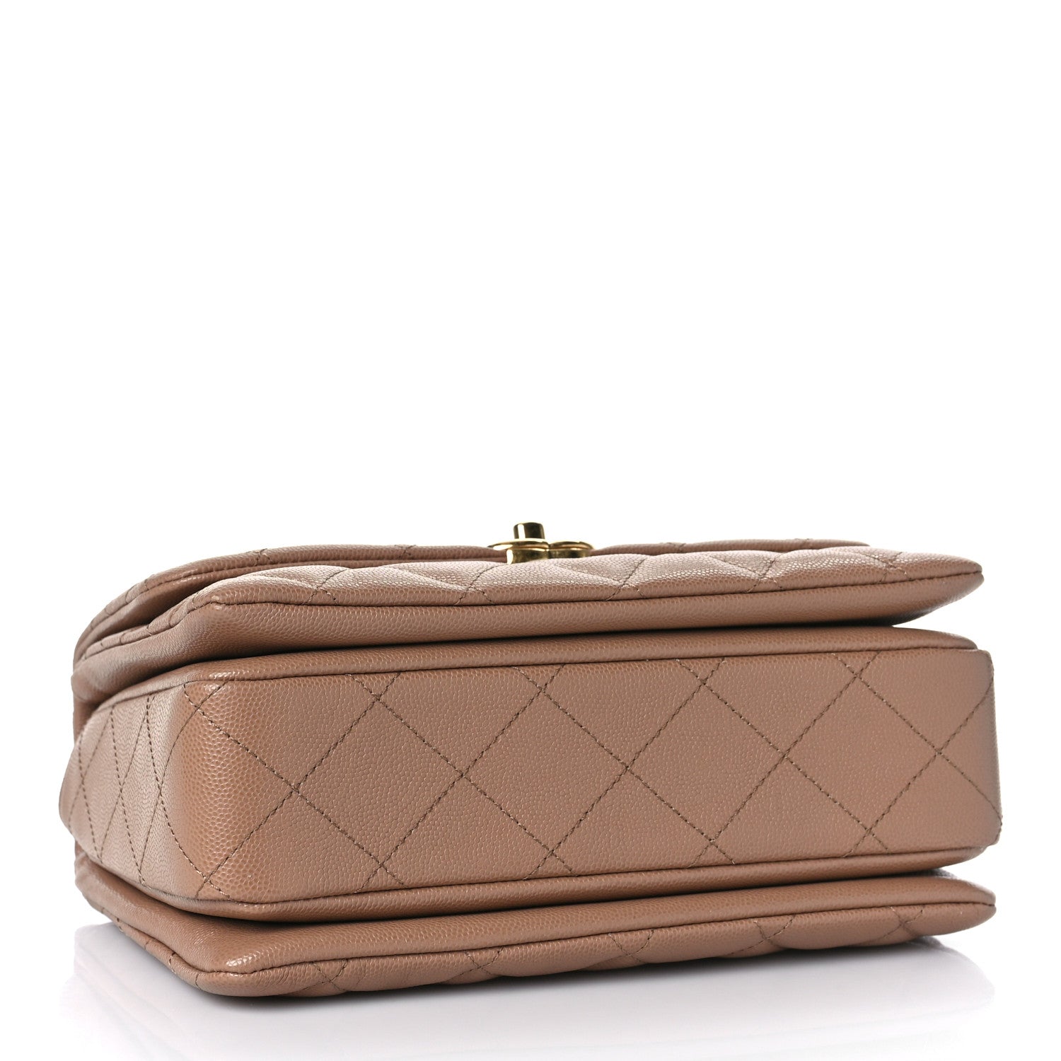 Chanel Caviar Quilted Coco First Flap Beige 4 of 9